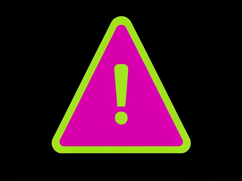 Illustration representing a warning signal over a liquidity pool, symbolizing rug-pull risk